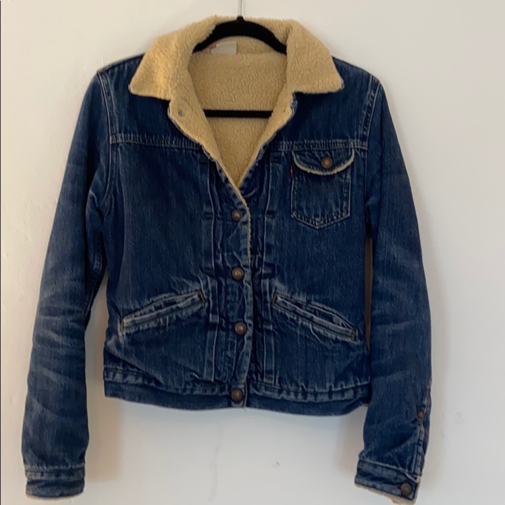 Vintage Levi’s Denim Sherpa